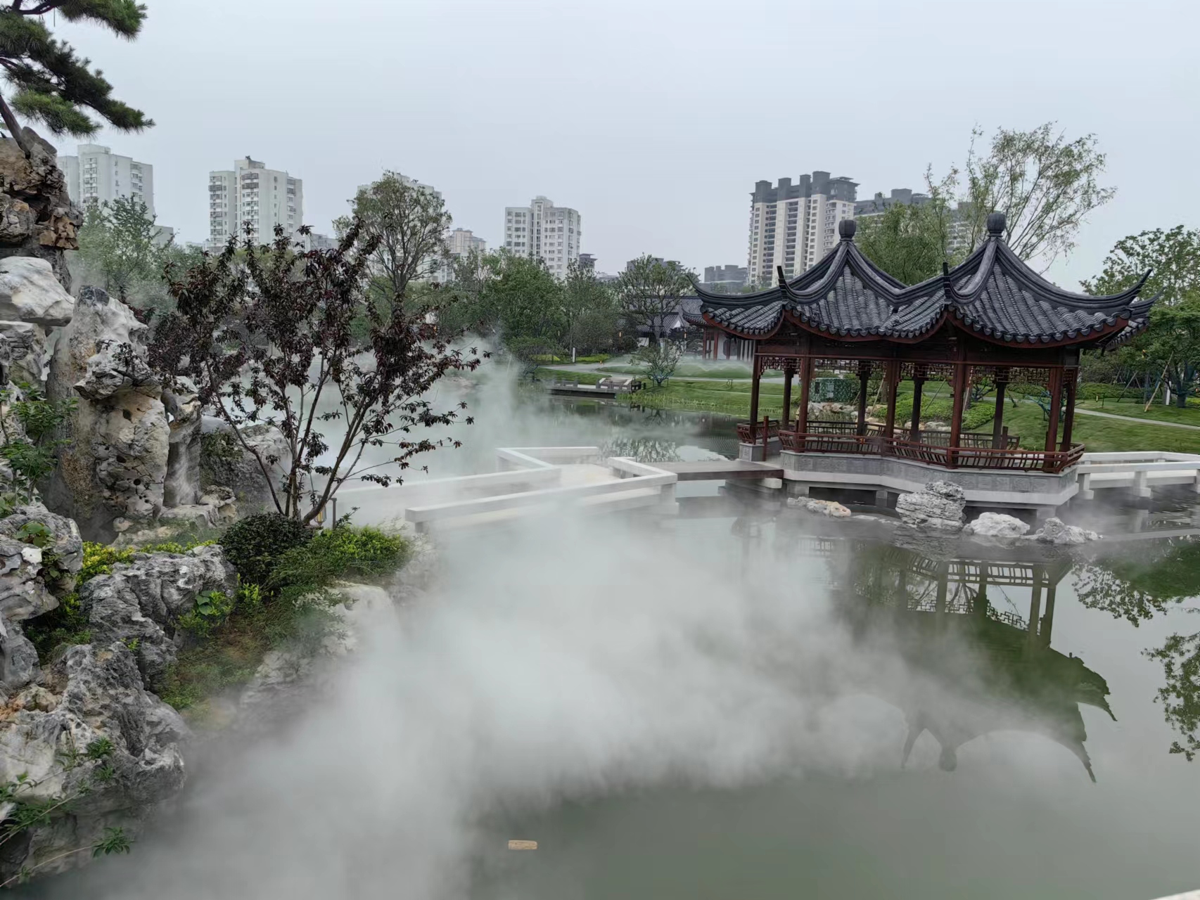 中吴宾馆雾森景观